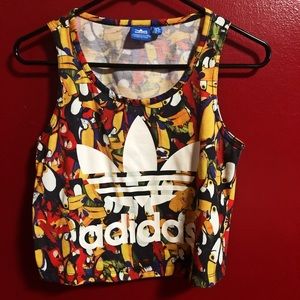 Adidas x Farm Toucan Crop Top